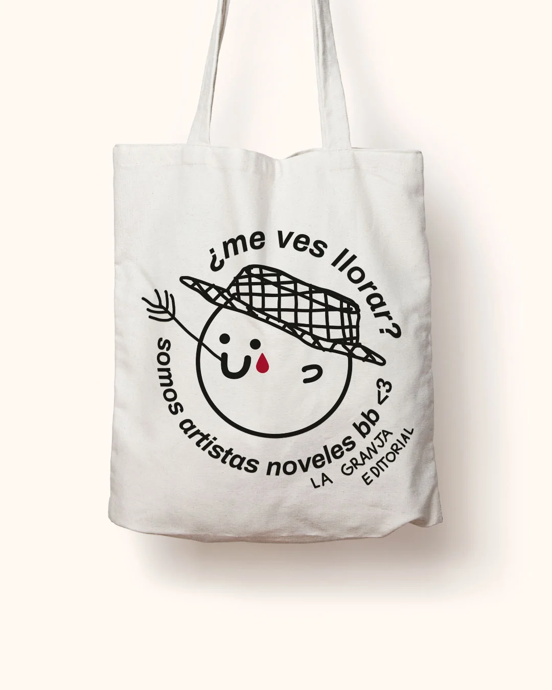 Totebag "Me ves llorar"