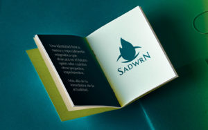 Diseño de logotipo para Sadwrn - La Granja Estudio Editorial.