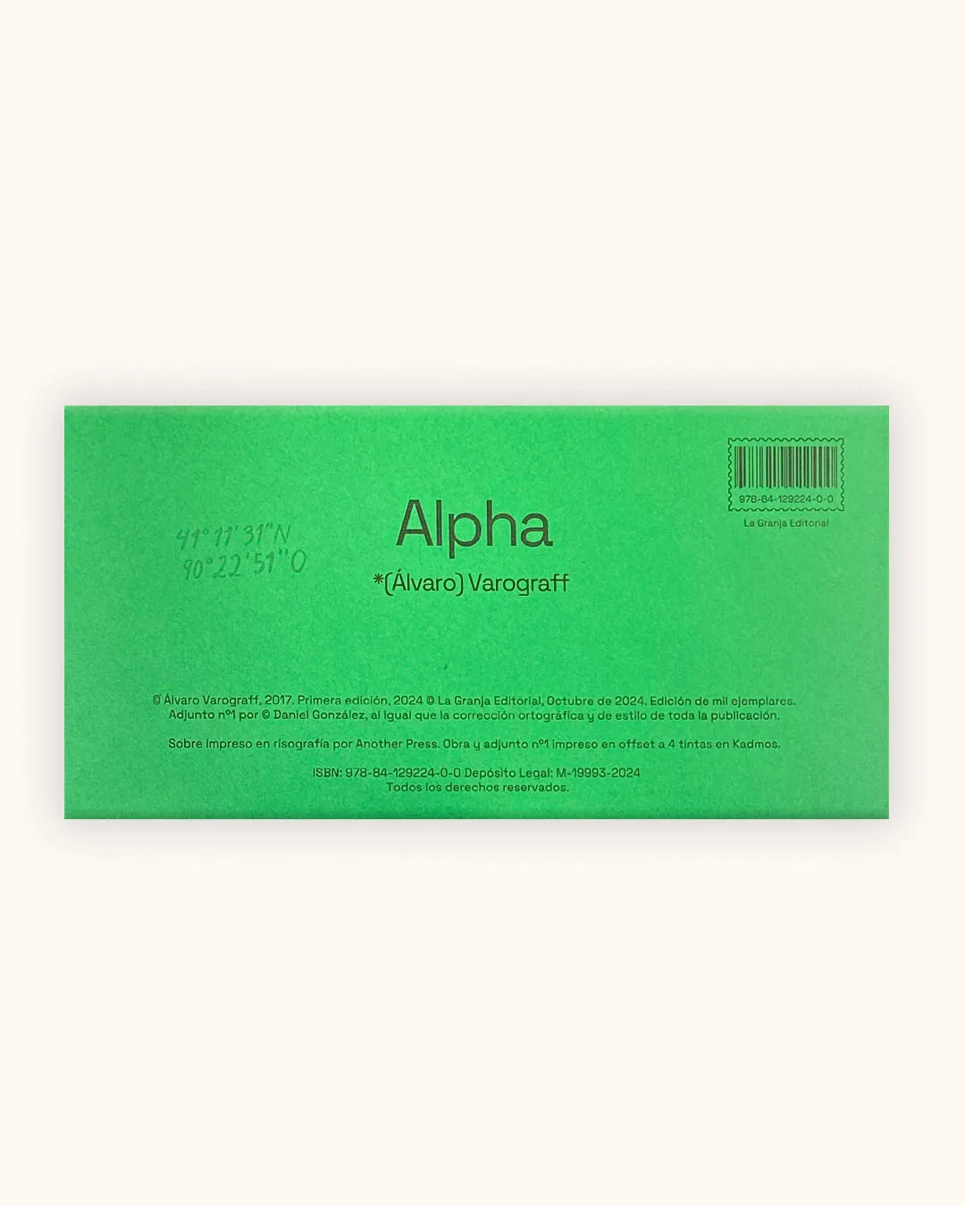 Alpha - Álvaro Varograff
