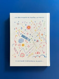 Contraportada del libro «Mantra» del ilustrador argentino Lui Mort.