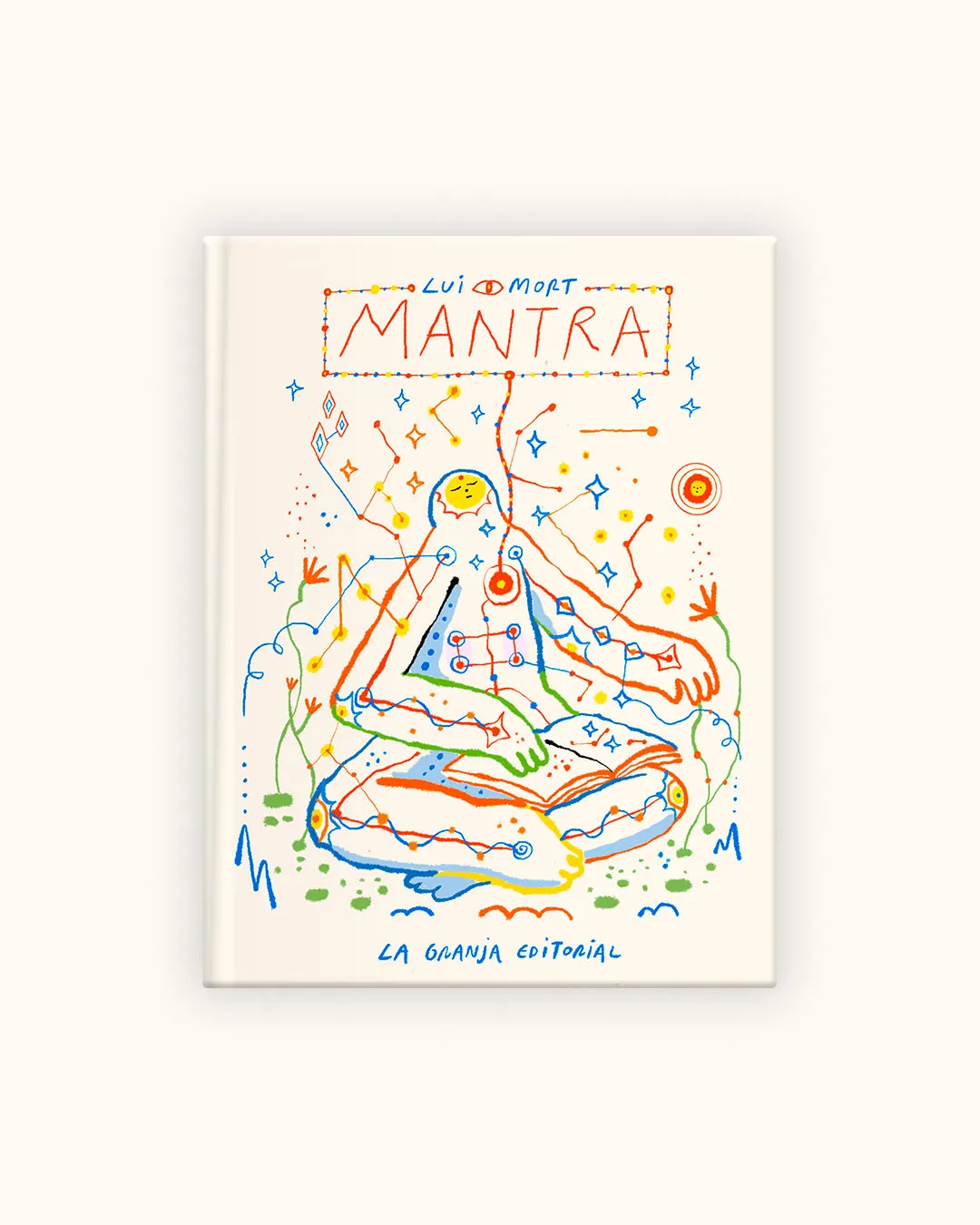 Portada del libro «Mantra» del ilustrador argentino Lui Mort.
